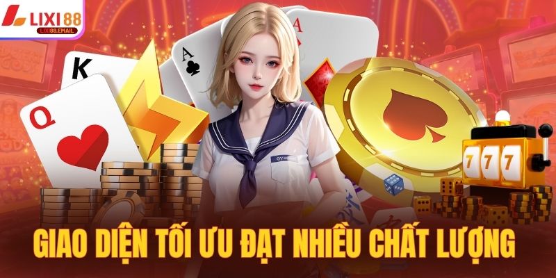 Giao diện tối ưu đạt những chất lượng hình ảnh cao cấp